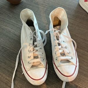 White high top converse